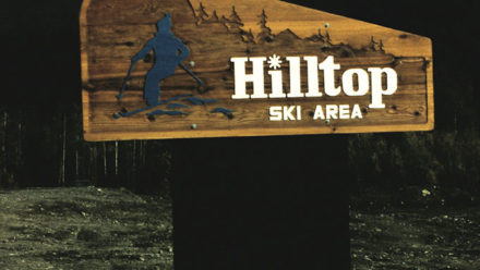 Historical photo - Hilltop sign